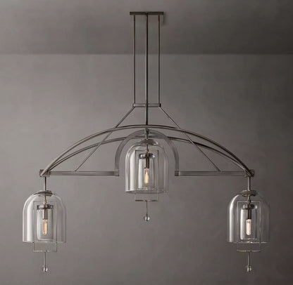 Fulcrum Grand Linear Chandelier 61 inch