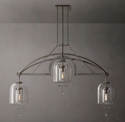 Fulcrum Grand Linear Chandelier 73 inch