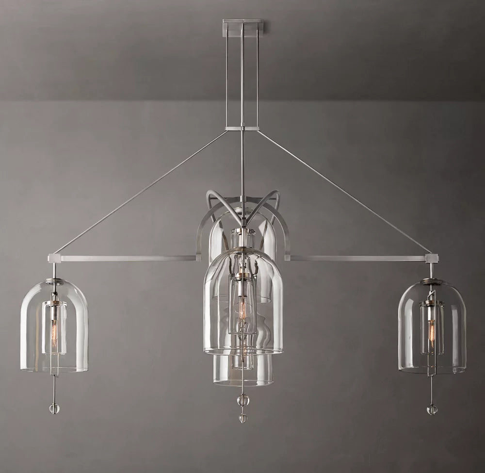 Fulcrum Grand Round Chandelier 73 inch