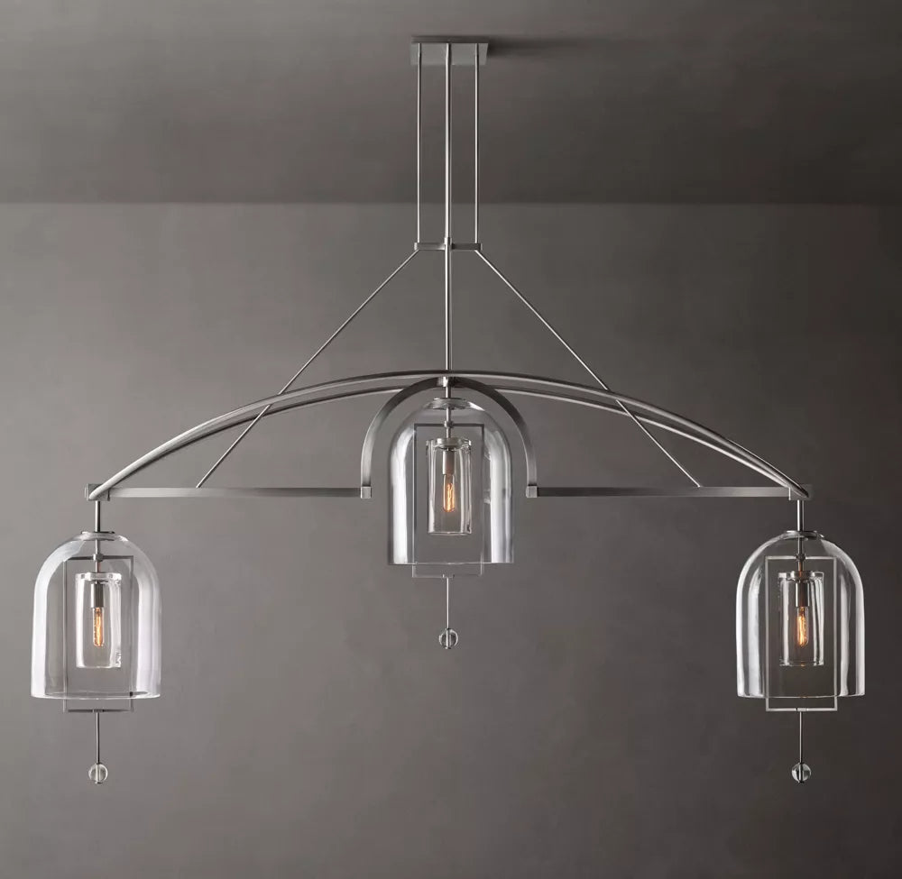 Fulcrum Grand Linear Chandelier 61 inch