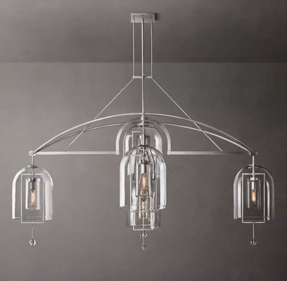 Fulcrum Grand Round Chandelier 73 inch