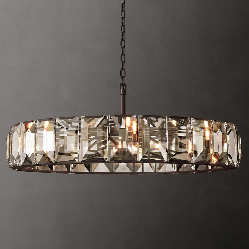 Harlow Crystal Round Chandelier