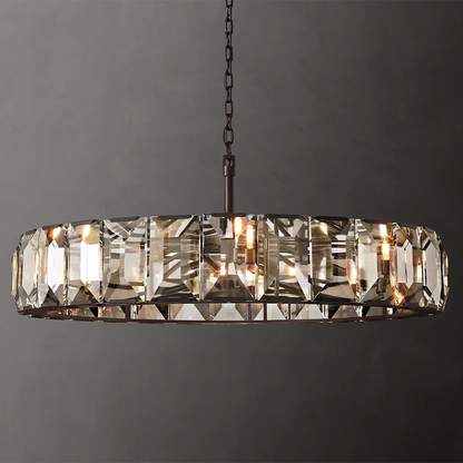 Harlow Crystal Round Chandelier