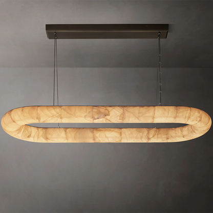 Rivage Lisse Oval Chandelier 57 inch