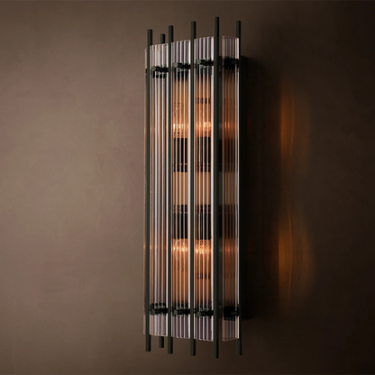 San Marco Glass Grand Rectangular Sconce